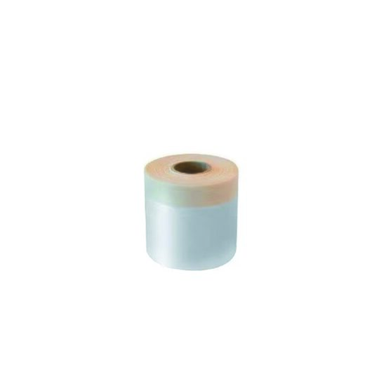 Folie de protecție cu bandă autoadezivă de hârtie PROCOLOR, pentru diverse suprafețe, 110cmx33m, 165microni