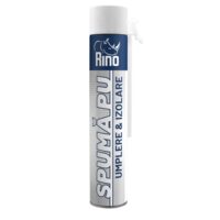 Spumă poliuretanică RINO , 650ml, pentru umplere și izolare