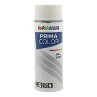 Vopsea spray acrilică DUPLI-COLOR PRIMA COLOR RAL9010 alb lucios, 600ml