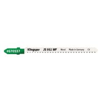 Lamă pendular KLINGSPOR JS 951 WF, pentru lemn, 101,6 mm x 4,76 mm