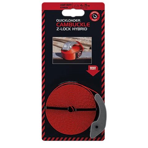 Chingă cu clemă și magnet QUICKLOADER QLZ800LDH, greutate asigurată 400kg, 4mx25mm
