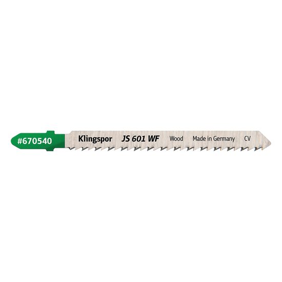Lamă pendular conică KLINGSPOR JS 601 WF, pentru lemn moale, 101.6mm x 7.9mm
