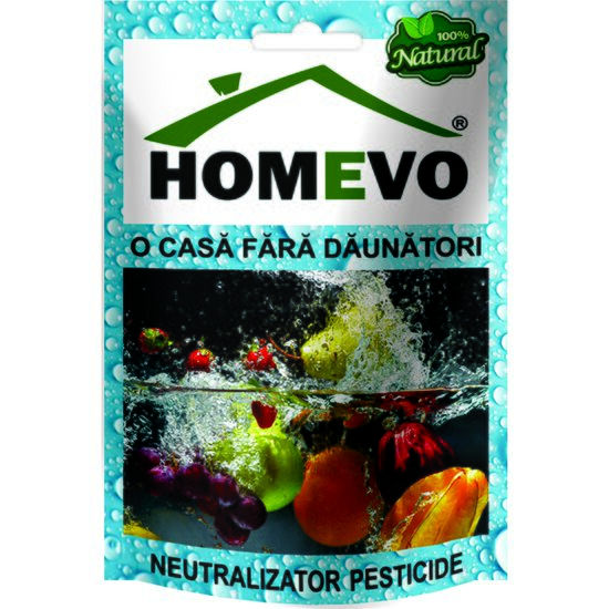 Neutralizator pesticide HOMEVO, pentru fructe și legume