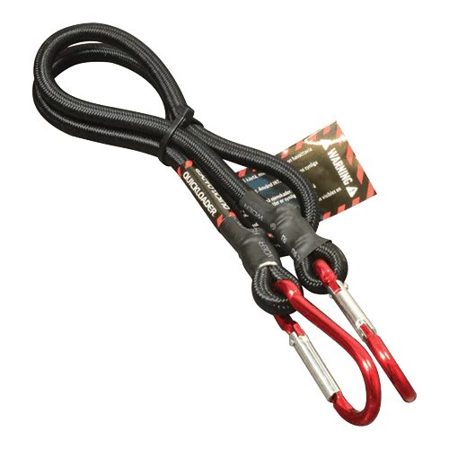 Coardă elastică plată QUICKLOADER, greutate asigurată 10kg, 80cmx8mm