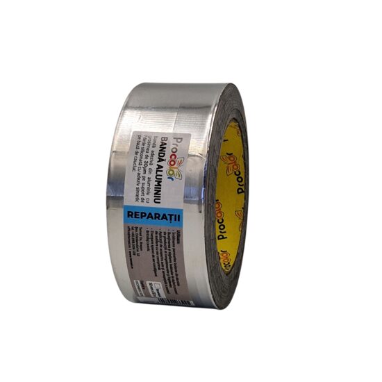 Bandă aluminiu PROCOLOR, 50mmx50m