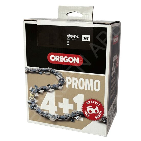 Pachet 4+1, Lanț PowerCut, Oregon, 45cm (18inch), .3/8inch , 1.5 mm