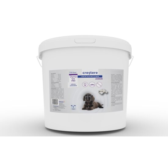 Supliment pentru câine junior Dynavit-Pro, creștere, 750 de tablete