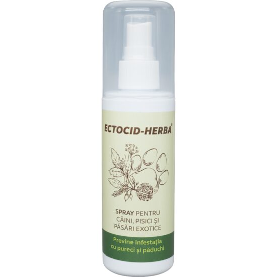 Spray pentru câine și pisică ECTOCID-HERBA Antiparazitar, 100ml