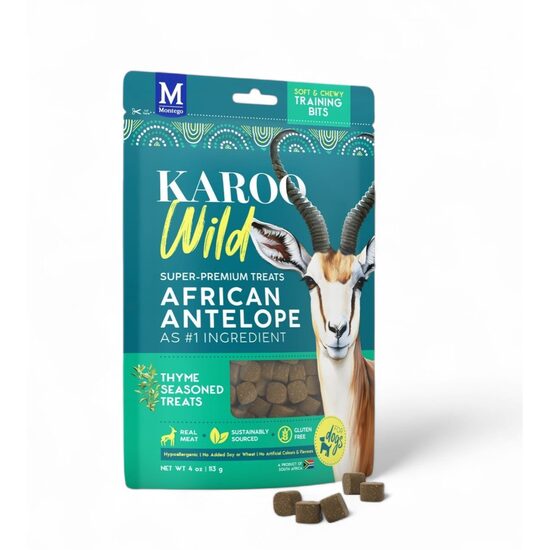 Snack pentru câine Montego Karoo Wild, cu cimbru, 113 g