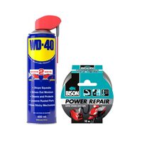 Pachet Reparații rapide: spray multifuncțional + banda adezivă de reparații