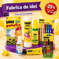 Pachet UHU pentru școală „Fabrica de Idei”