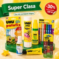 Kit UHU pentru școală „Super Clasa”