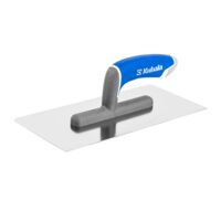 Gletiera inox, KUBALA Master Line cu margini rotunde, 130x270 mm