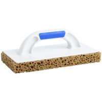 Drișcă din plastic PS, KUBALA cu talpă de burete poros, 140x280 mm