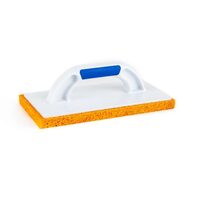 Drișcă din plastic PS, KUBALA cu talpă din cauciuc natural 20 mm, 140x280 mm