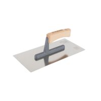Gletiera inox KUBALA cu mâner din lemn, 130x270 mm